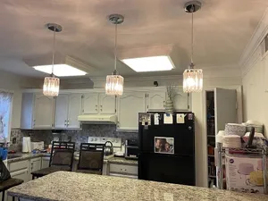 Cabinets Repainted in kitchen